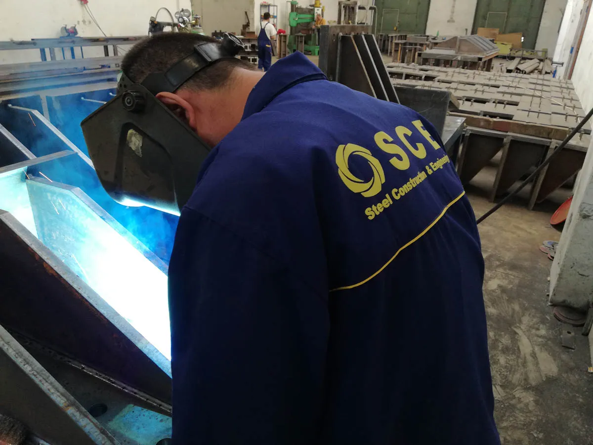 Čelične konstrukcije za industrijske objekte — fotografije projekta 5