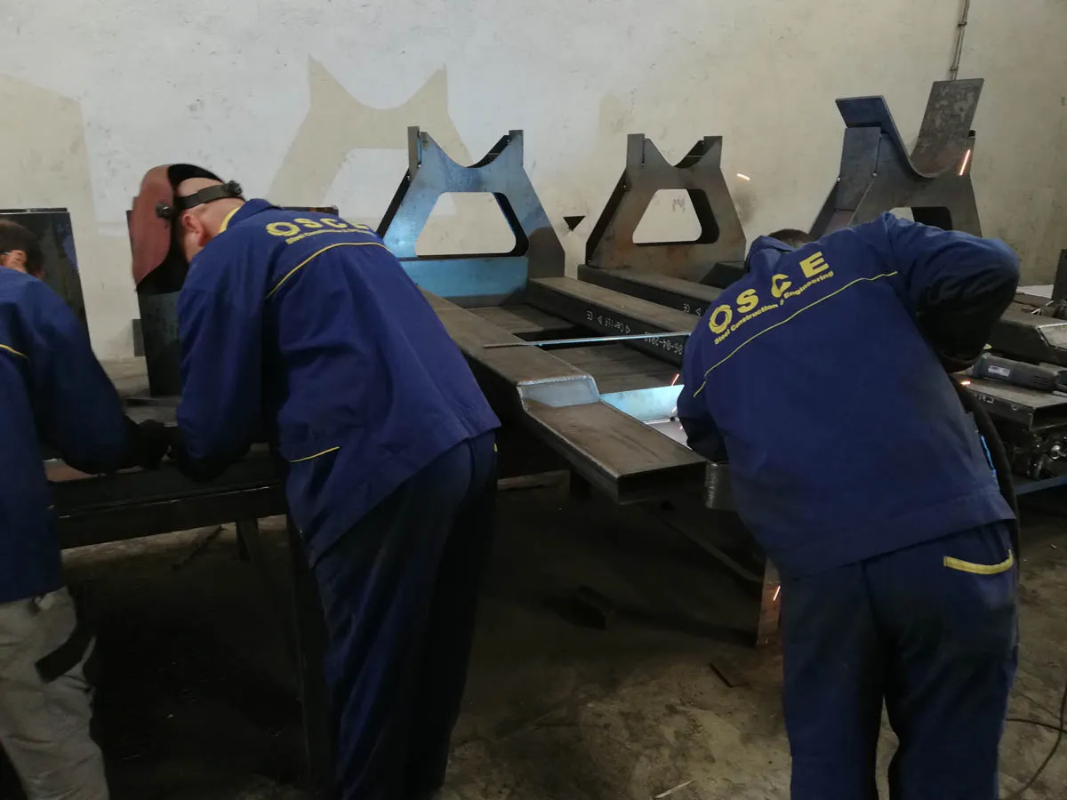 Čelične konstrukcije — montažni sklopovi — fotografije projekta 4