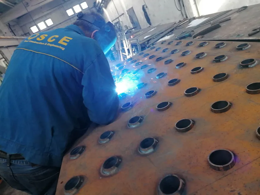 Controlled production of steel assemblies