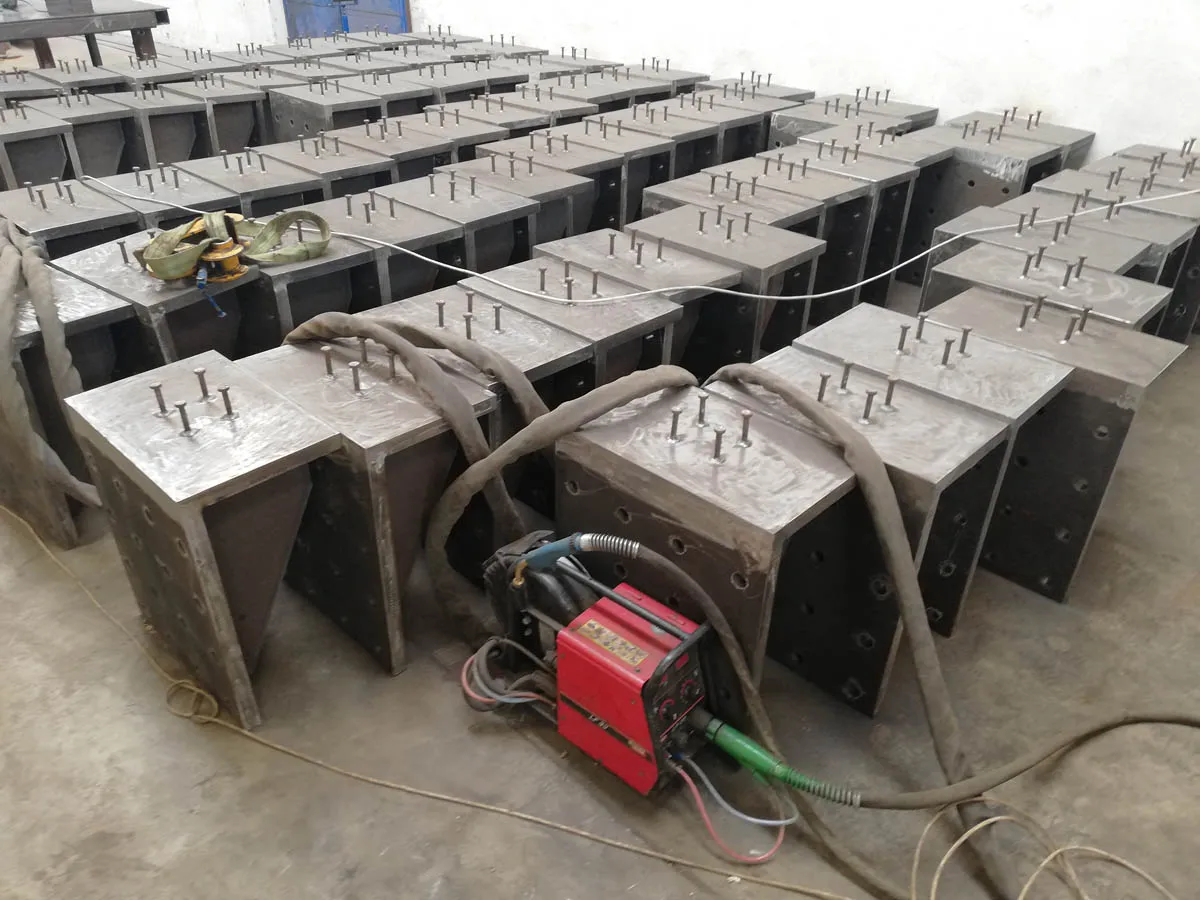 Steel structures in production
