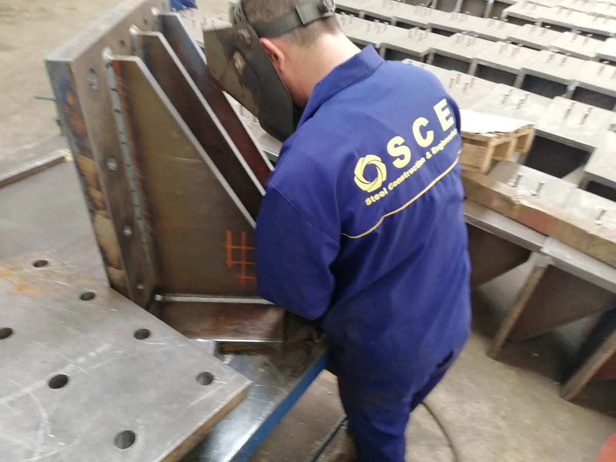 Čelične konstrukcije za industrijske objekte — fotografije projekta 4