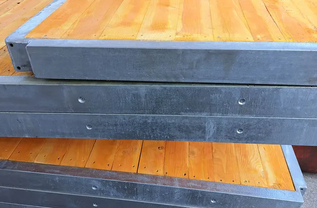High-load floors — standard dimensions